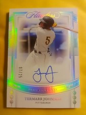 2023 Flawless Termarr Johnson Auto On Card Autograph Beautiful Card #7/25