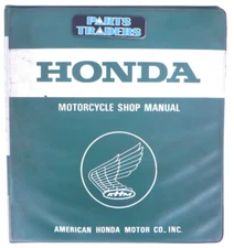 Genuine Honda Dealer Service Manual Binder (EMPTY) Green 7 Ring Motorcycle/ATV
