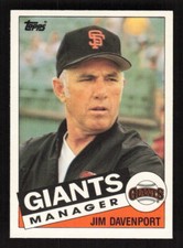 1985 Topps Traded #27T Jim Davenport San Francisco Giants