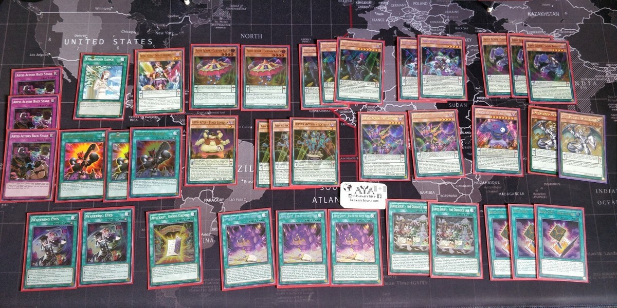 yugioh abyss actor deck - Superstar LED3-EN050 Abyss Actor Deck Core 38