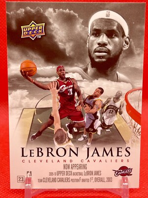 2009 upper deck lebron james