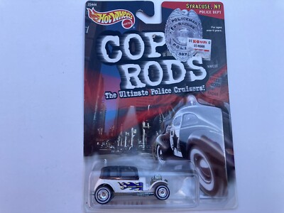 Hot Wheels 32 Ford Vicky from Cop Rods series. Real Riders 