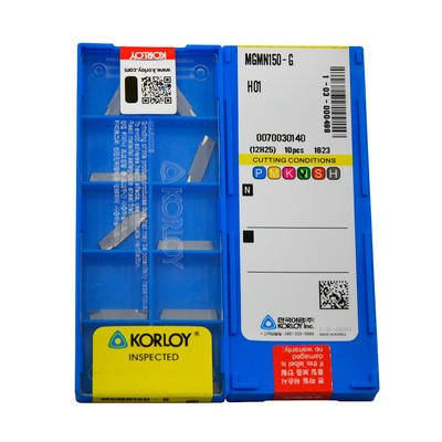 Inserti In Carburo MGMN150-G 10 Pezzi - Per Scanalatura Tornio E Fresatrici CNC - Foto 3