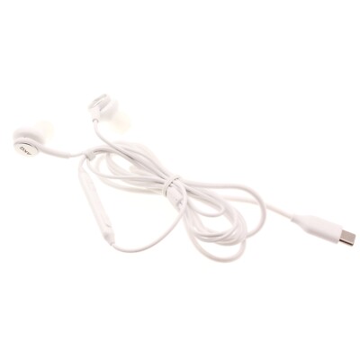 Genuine AKG TYPE-C Earphones Headphones USB-C Earbuds w Mic for Cell Phones