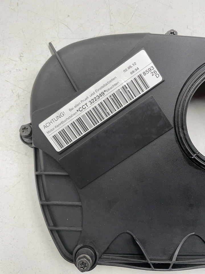 2014 VOLKSWAGEN CC 2.0L MOTOR MOTOR DIANTEIRO TAMPA DE TEMPORIZAÇÃO SUPERIOR FABRICANTE DE EQUIPAMENTO ORIGINAL - Imagem 3 de 4