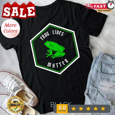 2025/Animal Lover Green Frog Lives Matter Save The Frogs T-Shirt Unisex T-shirt