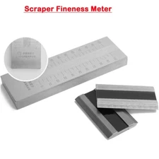 Single Groove Scraper Fineness Meter Paint Particle Fineness Tester Grindometer