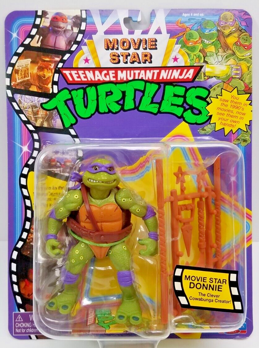 TMNT Action Figures MOVIE STAR Set of 4 Teenage Mutant Ninja
