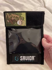 2022 Savior Equipment Badge Holder Lanyard from Vegas Shot Show Patches