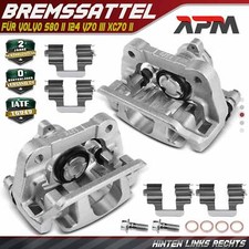 2x Bremssattel mit Halter Hinten L+R 38mm für Volvo S80 II 124 V70 III XC70 II