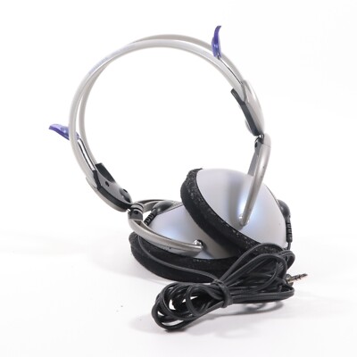 Philips SBC HP550 Dynamic Stereo 32 Ohm 3.5mm Wired Over Ear Headphones TESTED