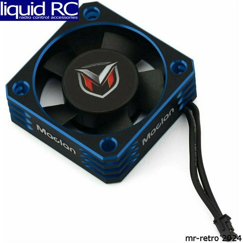 Maclan 4369 30mm Aluminum V2 Hurricane Hv Fan (Black/Blue) - 第 1/2 張圖片