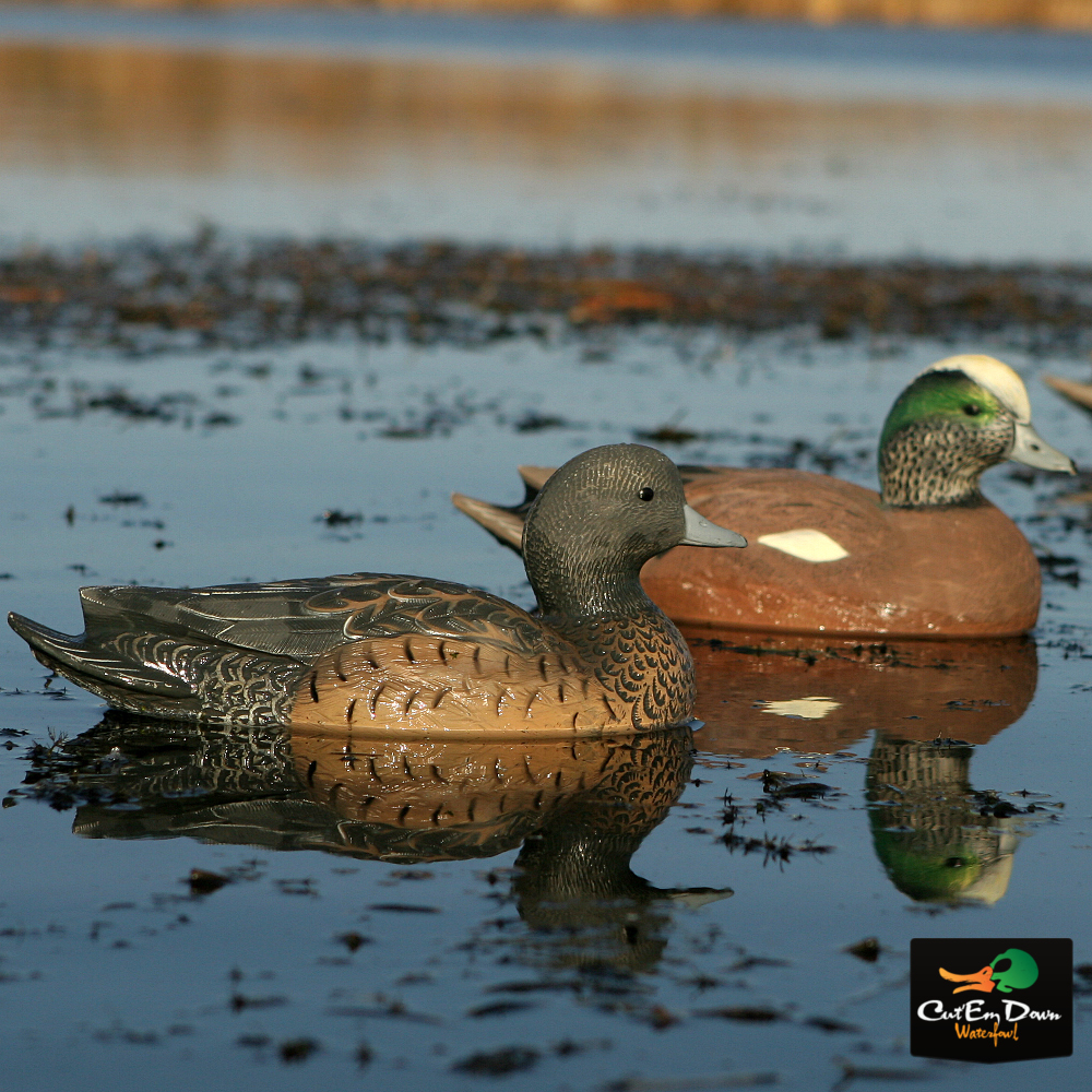 AVERY GHG GREENHEAD GEAR WIGEON WIGEON DUCK DECOYS 6 PACK WEIGHTED
