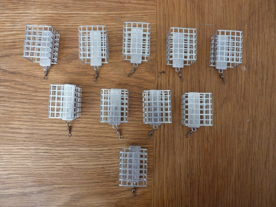 10x Futterkorb Handmade – je 45g – Feeder Set für Fluss & See – Angeln - Bild 2 von 3