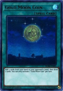 Gold Moon Coin - BLHR-EN003 - Ultra Rare - 1st Edition x3 - Near Mint