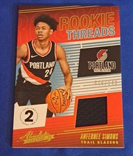 2018-19 Anfernee Simons Absolute Rookie Threads Level 2 16/149
