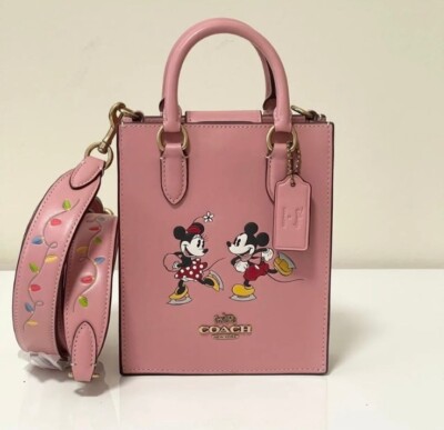 NWT Coach CN023 Disney X Coach North South Mini Tote with Ice 