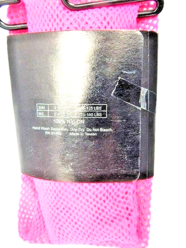 New Wave Hot Pink Punk Seamless Fishnet Mesh PantyHose Fetish Psychobilly M/L - 第 5/8 張圖片