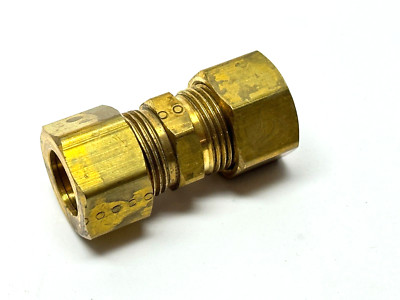 1/2'' OD Compression Tube Union Fitting Brass