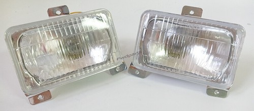 Kubota Tractor M 4700 4800 4900 Left and Right Hand Side Head Lights Head Lamps - Picture 3 of 15