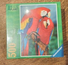 Ravensburger Animal Planet Scarlet Macaw 500 Piece Puzzle 14164