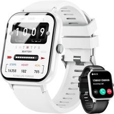 Smartwatch uomo donna con funzione telefono orologio da polso orologio sportivo per Android IOS