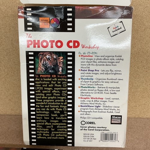 The Photo CD Workshop, CD-ROM and Book By Abacus A Data Becker Product - Picture 3 of 7