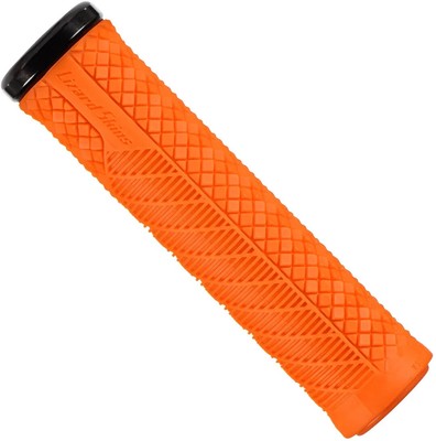 Lizard Skins Single Sided Lock-On Charger Evo Bike Grip 136mm, Blaze Orange