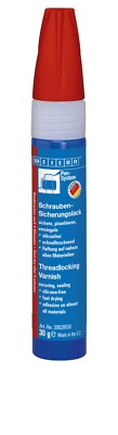 WEICON Schraubensicherungslack 30 g rot | Schnell trocknend | nicht leitend 
