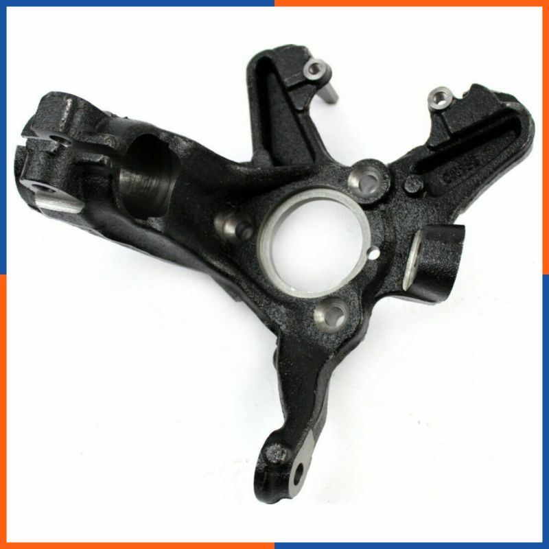 Porte-fusée de roue gauche de qualité origine pour Audi 1K0407255T
