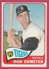 1965 Topps # 429 Don Demeter - Detroit Tigers -- Box 722-325