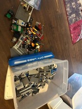 HUGE Lego Lot City Lines Vehicles Figures Accessories Nice RARE