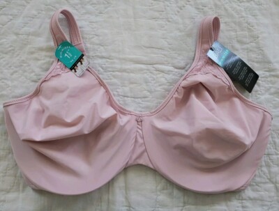 BALI DF3385 Passion For Comfort Mimimizer Underwire Bra Rose Size 36DDD  NWT