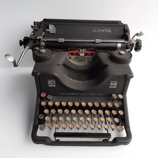 Macchina da scrivere Olivetti M40 vintage originale anni ’30-’40 Made in Ivrea