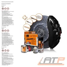 FOLIATEC BREMSSATTEL LACK SET BREMSSATTELLACK FARBE MIDNIGHT BLACK 7-TEILIG