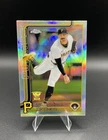 2025 Topps Chrome Baseball Paul Skenes #300 Refractor Cup Card