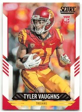 2021 Score Tyler Vaughns RC USC Trojans #383