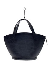LOUIS VUITTON Saint Jacques Epi BLK Leather BLK