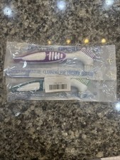 2 Pac Denture Cleaning Brush Multi-Layered Bristles False Teeth Ergonomic Rubber