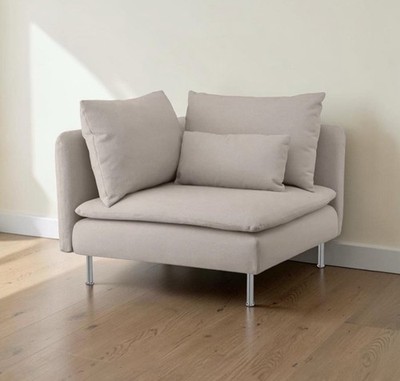 IKEA SODERHAMN Bezug für Eckteil, Fridtuna hellbeige,305.191.33.