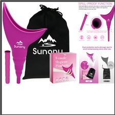 Frauen Urinbecher Wiederverwendbar Silikon Tragbar