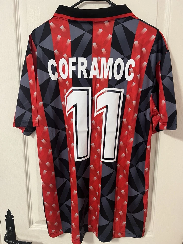 Maillot Ogc Nice 94/95 Lyazid Sandjak - Photo 2/4