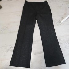 NWOT Karen Kane black sparkle bootleg dress pants  - beautiful 10