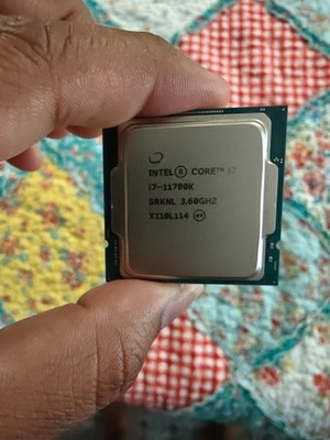 Intel 11th Generation Core i7-11700K CPU Desktop Processor - Rarely Used