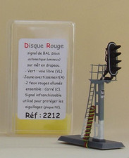 feux BAL disque rouge réf. 2212