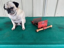 Vintage Columbian 6" Bench Vise Woodworkers Carpenter Wood Shop Made in USA Red