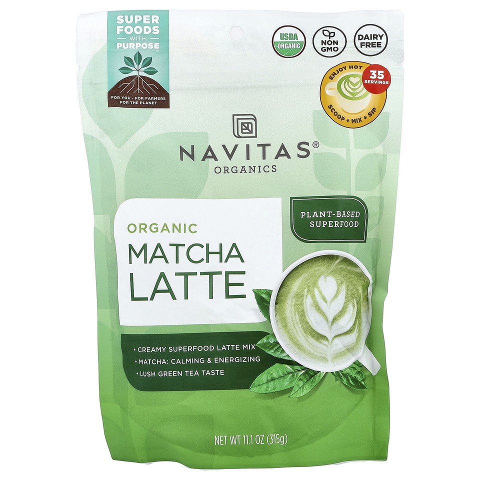 Organic Matcha Latte, 11.1 oz (315 g)