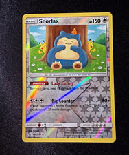 Pokémon TCG Snorlax 158/214 SM Unbroken Bonds Reverse Holo Holo Rare English on eBay