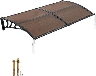 Awnings for Door Entrance, 38'' x 78'' Window Door Awning Canopy Exterior with