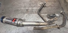 Hyosung GT 125 2018 Black Widow Exhaust System Complete Second Hand